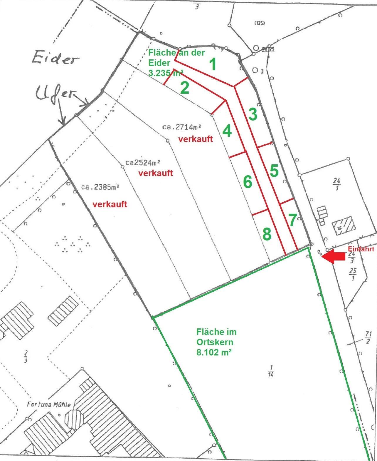 Grundstück zum Kauf provisionsfrei 450.000 € 11.337 m²<br/>Grundstück ab sofort<br/>Verfügbarkeit Breiholz 24797