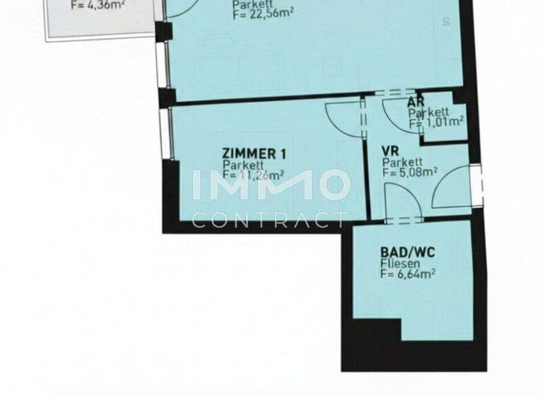 Wohnung zum Kauf - Erstbezug 289.500 € 2 Zimmer 46,6 m² 2. Geschoss Wien 1210
