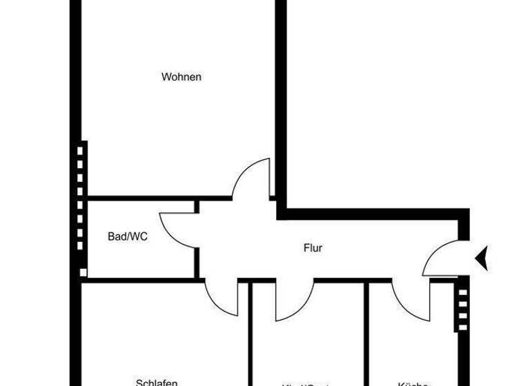 Wohnung zum Kauf 399.000 € 3 Zimmer 69 m² 2. Geschoss Uhlenhorst Hamburg 22081