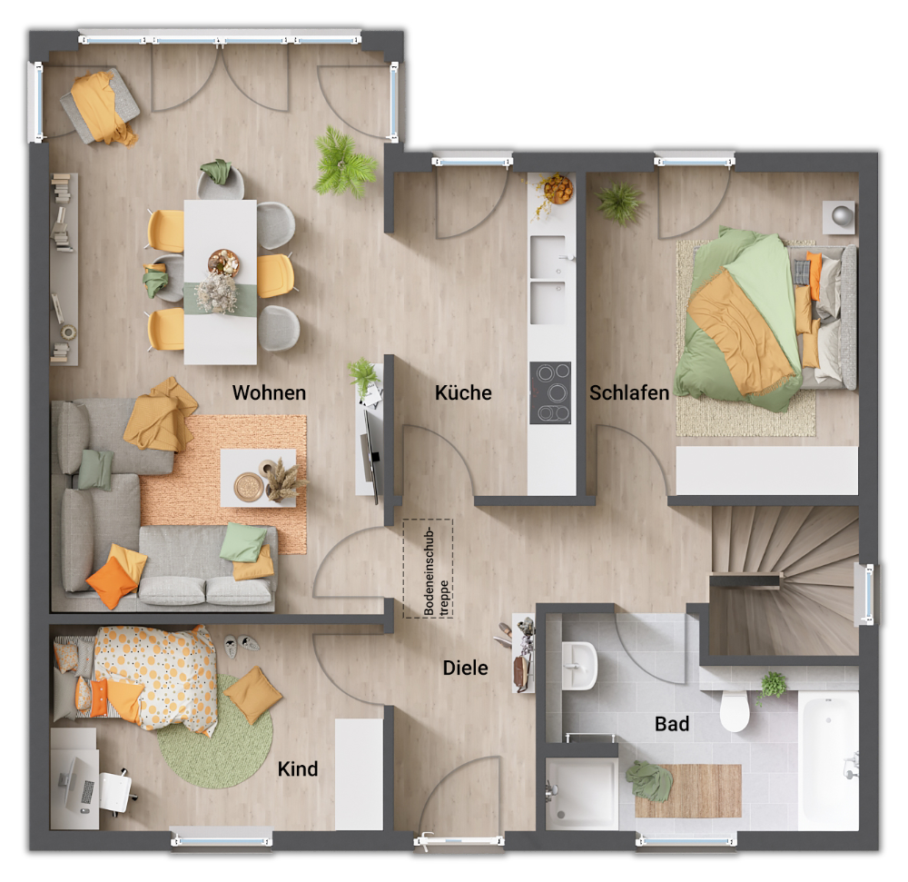 Einfamilienhaus zum Kauf 191.800 € 4 Zimmer 77 m²<br/>Wohnfläche 2.001 m²<br/>Grundstück Weißenborn Weißenborn 37299