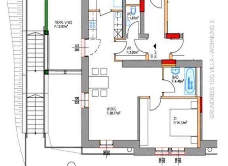 Terrassenwohnung zum Kauf 263.985 € 2 Zimmer Ries Graz 8047