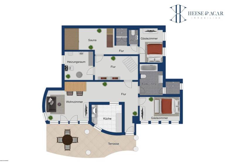 Villa zum Kauf 2.095.000 € 8 Zimmer 360 m² 1.933 m² Grundstück Groß Glienicke Potsdam 14476