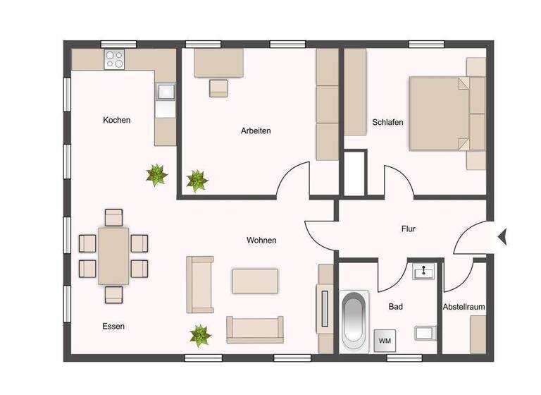 Wohnung zum Kauf 255.000 € 3 Zimmer 71,5 m² 1. Geschoss Mögeldorf Nürnberg 90482