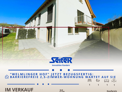 Wohnung zum Kauf - Erstbezug provisionsfrei 335.000 € 2,5 Zimmer 69 m² EG frei ab sofort Haselstraße 12 Welmlingen Efringen-Kirchen 79588