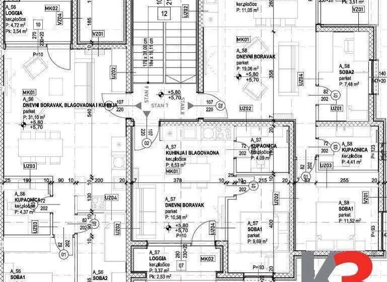 Wohnung zum Kauf 170.000 € 2 Zimmer 42 m² 1. Geschoss Split 0