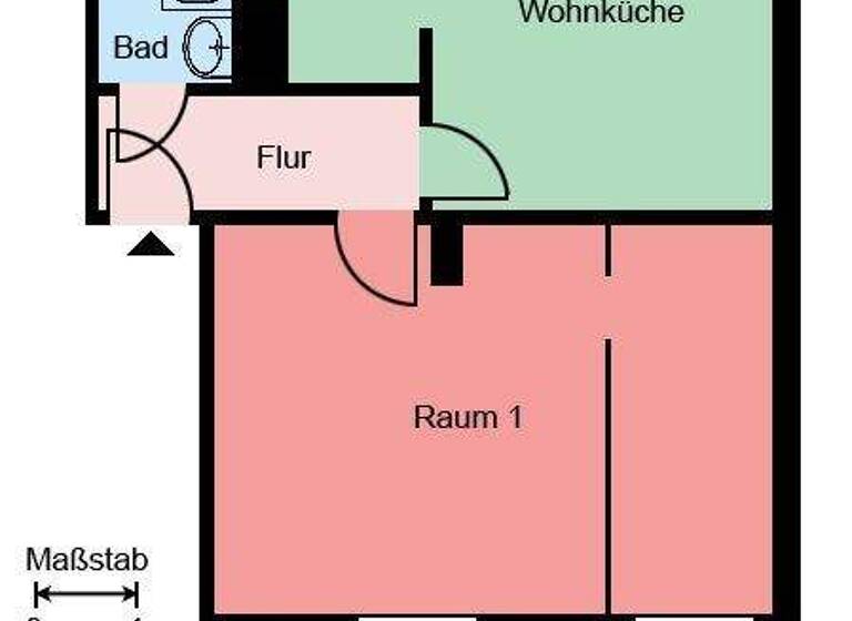 Wohnung zur Miete 377 € 2 Zimmer 45,3 m² 2. Geschoss frei ab 10.03.2026 Steinbrink 4 Datteln 45711
