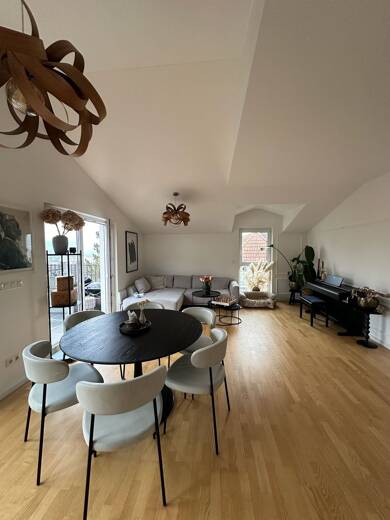 Wohnung zur Miete 2.040 € 5 Zimmer 136 m² Dachgeschoss, 4. Geschoss Dornbluthweg 2 Jena - Nord Jena 07743