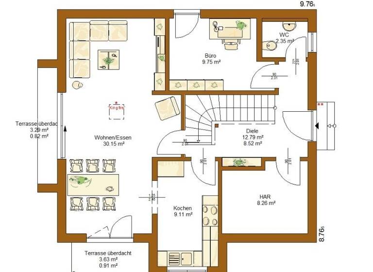 Einfamilienhaus zum Kauf provisionsfrei 458.000 € 5 Zimmer 137 m² 511 m² Grundstück Sindeldorf Schöntal 74214