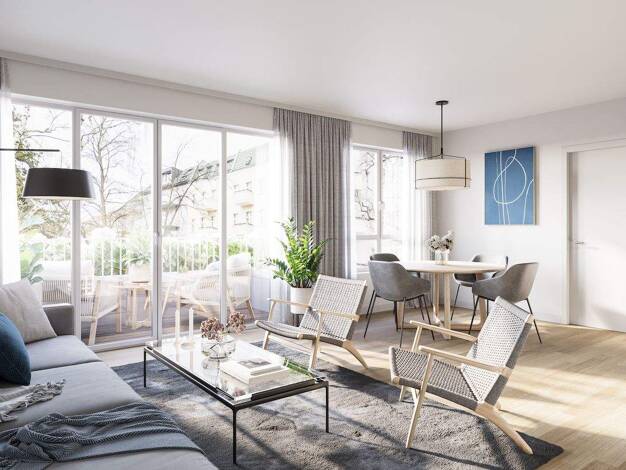 Wohnung zum Kauf - Erstbezug provisionsfrei 470.000 € 3 Zimmer 66,5 m² 4. Geschoss Sommerstraße 3 Reinickendorf Berlin 13409