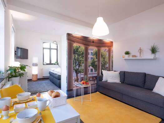 Wohnung zur Miete Wohnen auf Zeit 1.000 € 1 Zimmer 33 m² frei ab 01.10.2025 Aachen Aachen - Aachen-Mitte 52062