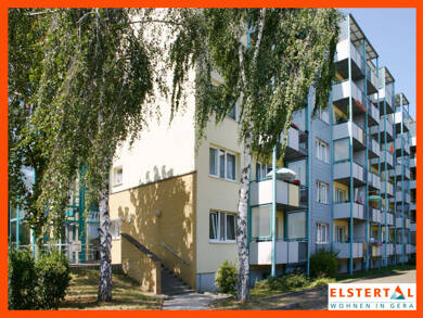 Wohnung zur Miete 288 € 2 Zimmer 40 m² 5. Geschoss L.-Herrmann-Straße 69/0506 Gera 07548