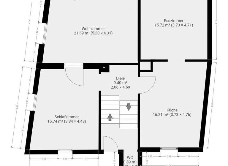 Einfamilienhaus zum Kauf 275.000 € 6 Zimmer 154 m² 190 m² Grundstück Fabrikstraße 30 Innenstadt Kaiserslautern 67655