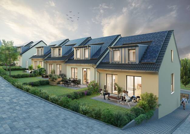 Doppelhaushälfte zum Kauf - Neubau provisionsfrei 592.500 € 5 Zimmer 140 m² 255 m² Grundstück Franz-Konrad-Straße 39 Rehnenhof/Wetzgau Schwäbisch Gmünd 73527
