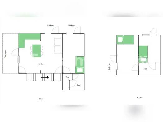 Wohnung zur Miete Tauschwohnung 470 € 3,5 Zimmer 67 m² EG Eckernförde 24340