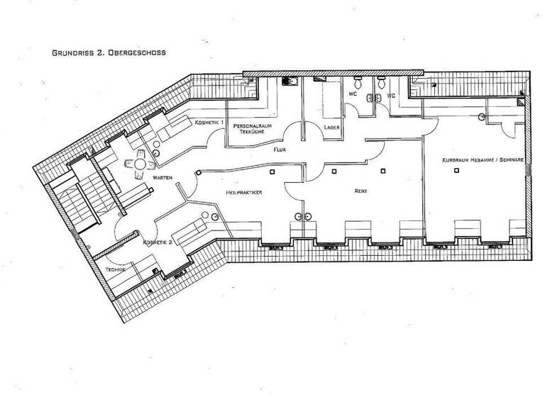 Bürofläche zur Miete 7 € 7 Zimmer 185 m² Bürofläche Arnstadt 99310