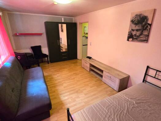 Studio zur Miete 350 € 1 Zimmer 32 m² 2 Geschosse frei ab 01.08.2026 Hafenstraße 76 Ruhrort Duisburg 47119