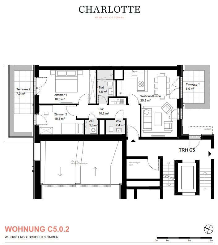 Wohnung zum Kauf 669.000 € 3 Zimmer 78 m²<br/>Wohnfläche Ottensen Hamburg 22763