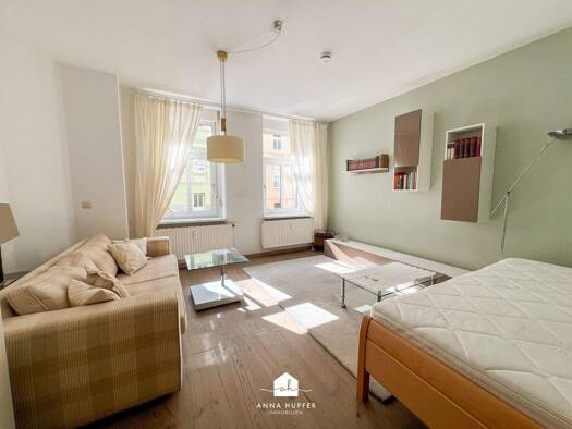 Wohnung zur Miete 280 € 1 Zimmer 39,9 m² EG frei ab sofort Körnerstraße 27 Ostviertel Gera 07546