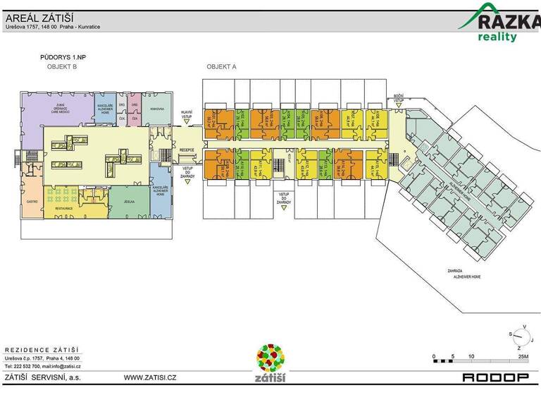 Wohnung zum Kauf 13.300.000 CZK 2 Zimmer 67 m² 3. Geschoss Uresova 1757 Praha 4 - Kunratice 14800