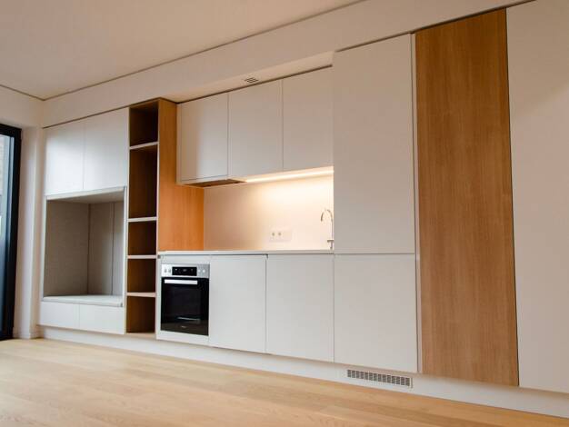 Wohnung zur Miete - Erstbezug 1.367 € 1 Zimmer 48,8 m² 1. Geschoss Überseeplatz 1 HafenCity Hamburg 20457