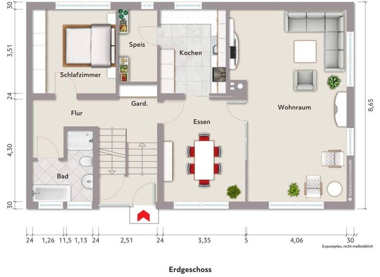 Mehrfamilienhaus zum Kauf 290.000 € 8 Zimmer 170 m² 1.249 m² Grundstück Salz 97616