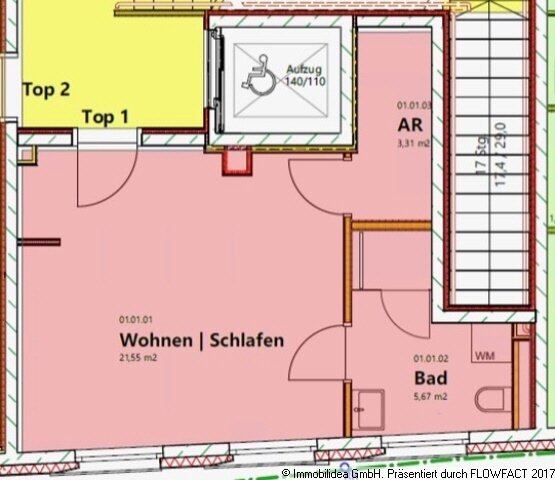 Wohnung zur Miete 600 € 1 Zimmer 31 m²<br/>Wohnfläche 1.<br/>Geschoss Schwaz 6130