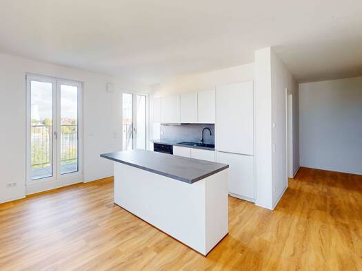 Wohnung zur Miete - Erstbezug 1.080 € 3 Zimmer 67,9 m² 5. Geschoss frei ab sofort Columbusstraße Löbtau-Nord Dresden 01159