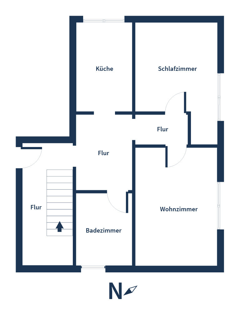 Wohnung zum Kauf 249.000 € 5 Zimmer 100 m²<br/>Wohnfläche 1.<br/>Geschoss Dorf Appen 25482