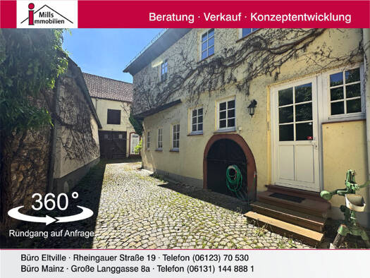 Mehrfamilienhaus zum Kauf 749.000 € 7 Zimmer 275 m² 722 m² Grundstück Erbach Eltville am Rhein 65346