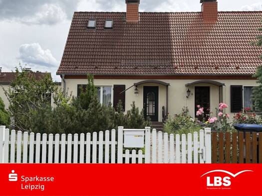 Doppelhaushälfte zum Kauf provisionsfrei 287.000 € 4 Zimmer 98 m² 360 m² Grundstück Sellerhausen-Stünz Leipzig 04328