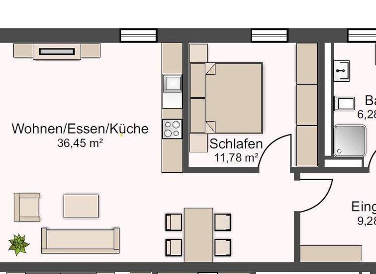 Wohnung zur Miete - Erstbezug 1.265 € 3,5 Zimmer 84,3 m² Aalen 73431
