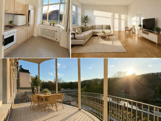 Wohnung zur Miete 850 € 2 Zimmer 76 m² Geschoss 1/3 frei ab sofort Kurhausstraße 12 Bad Kissingen 97688