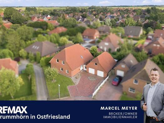 Mehrfamilienhaus zum Kauf 349.000 € 6 Zimmer 186 m² 704 m² Grundstück Wittjeweg 6 Wirdum Wirdum 26529
