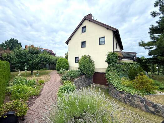 Doppelhaushälfte zum Kauf 385.000 € 5 Zimmer 107 m² 415 m² Grundstück Göhrenz Markranstädt / Göhrenz 04420