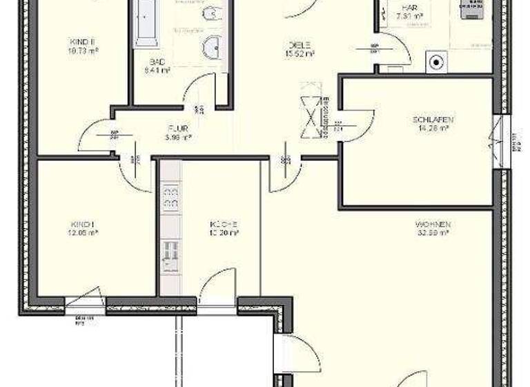 Bungalow zum Kauf 315.900 € 4 Zimmer 123,7 m² 1.481 m² Grundstück Bogenstraße 5 Geestenseth Schiffdorf 27619