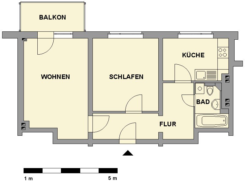 Wohnung zur Miete 303 € 2 Zimmer 53,5 m²<br/>Wohnfläche 1.<br/>Geschoss 01.02.2025<br/>Verfügbarkeit Charlottenstr. 35 Gablenz 240 Chemnitz 09126