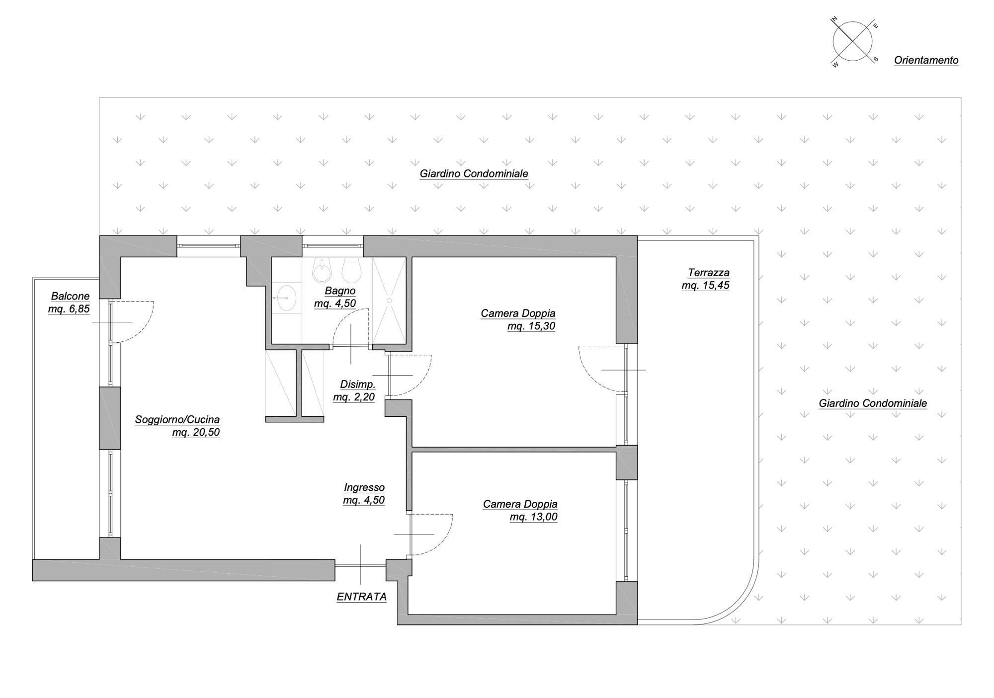 Wohnung zum Kauf 495.000 € 3 Zimmer 60 m²<br/>Wohnfläche Bolzano 39100