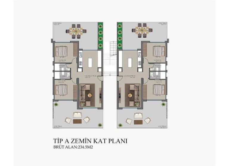 Studio zum Kauf provisionsfrei 172.600 € 2 Zimmer 49 m² EG Esentepe 99400