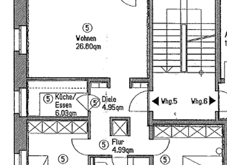 Terrassenwohnung zur Miete 600 € 3 Zimmer 87 m² Geschoss 2/3 frei ab 01.05.2026 Alf 56859
