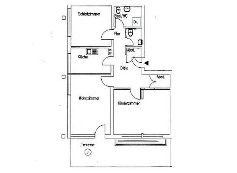 Wohnung zum Kauf provisionsfrei 169.000 € 3 Zimmer 80,8 m² EG frei ab 15.04.2026 Mörser Winkel 5 Detmerode Wolfsburg 38444