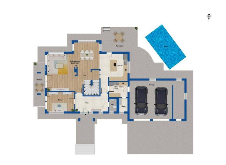 Einfamilienhaus zum Kauf 850.000 € 7 Zimmer 245,7 m² 1.057 m² Grundstück frei ab 01.09.2026 Roßbach 94439