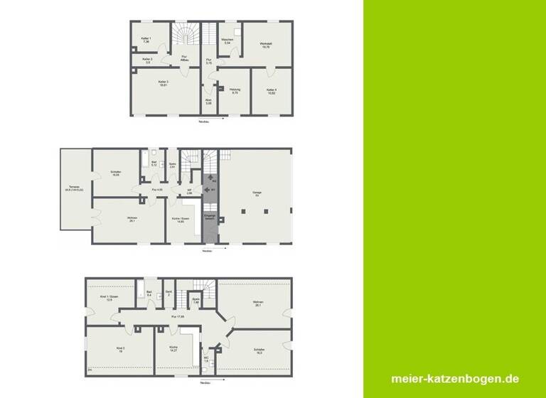 Mehrfamilienhaus zum Kauf 639.000 € 7 Zimmer 193 m² 818 m² Grundstück frei ab 01.05.2026 Eitensheim 85117