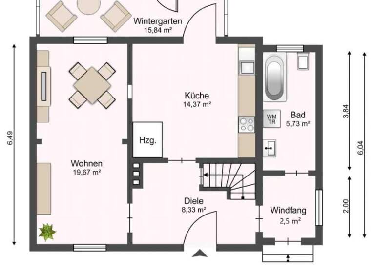 Doppelhaushälfte zum Kauf 120.000 € 4 Zimmer 80,2 m² 832 m² Grundstück Osterrönfeld 24783