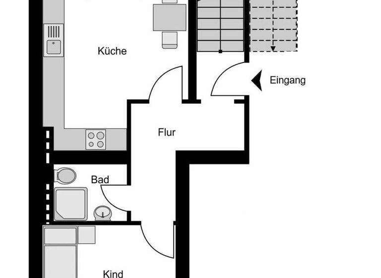 Maisonette zum Kauf 248.000 € 3,5 Zimmer 117,9 m² 3. Geschoss Hamme Bochum 44809