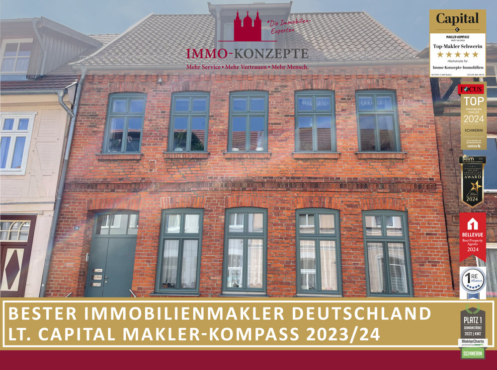 Mehrfamilienhaus zum Kauf 250.000 € 6 Zimmer 154 m²<br/>Wohnfläche 183 m²<br/>Grundstück Crivitz Crivitz 19089