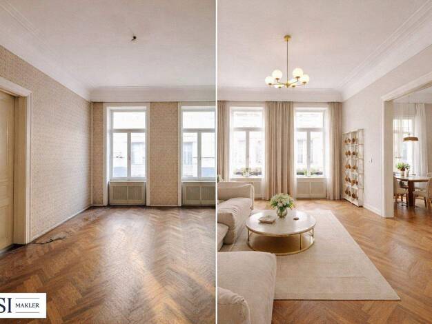 Wohnung zum Kauf 990.000 € 5 Zimmer 131,8 m² 2. Geschoss Widerhoferplatz 1 Wien 1090