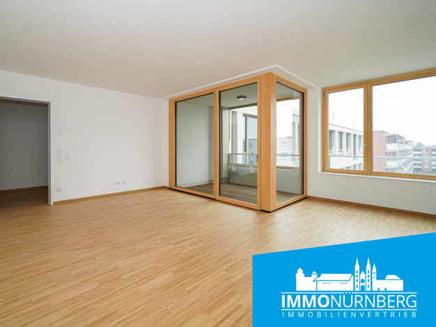 Wohnung zur Miete - Erstbezug 1.837 € 4 Zimmer 112,2 m² 4. Geschoss Äußere Sulzbacher Straße 162 Gärten b Wöhrd Nürnberg 90491