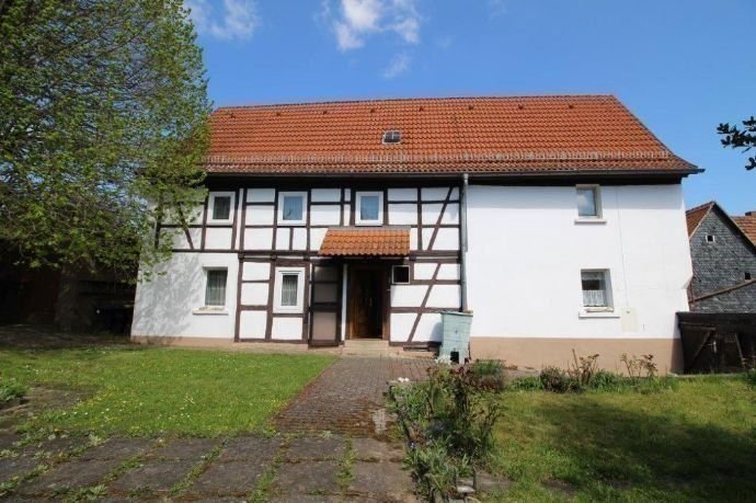 Bauernhaus zum Kauf 99.000 € 7 Zimmer 138 m²<br/>Wohnfläche 1.500 m²<br/>Grundstück ab sofort<br/>Verfügbarkeit Julius Sturm Straße Bad Köstritz Bad Köstritz 07586