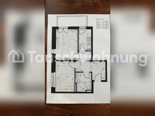 Wohnung zur Miete Tauschwohnung 614 € 2 Zimmer 53 m² 2. Geschoss Teltower Vorstadt Potsdam 14473