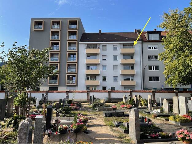 Wohnung zum Kauf provisionsfrei 299.000 € 3 Zimmer 71 m² 4. Geschoss Hohfederstraße 47 Gärten b Wöhrd Weiterer Innenstadtgürtel West / Nord / Ost 90489